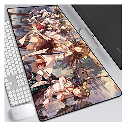 Mauspad Sammlung Anime 800X300mm Mauspad, Speed ​​Gaming Mousepad, Extended XXL großes Mousemat mit 3mm starker Basis, für Notebooks, PC, J von IGIRC