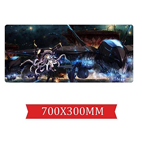 Mauspad Sammlungsflotte Geschwindigkeits-Spiel Mousepad |XXL Mousepad | 700 x 300mm Großformat | 2 mm Dicke Basis | Perfekte Präzision und Geschwindigkeit, K von Hemore