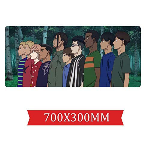 Mauspad Starker Wind, der Geschwindigkeits-Spiel durchbrennt Mousepad |XXL Mousepad | 700 x 300mm Großformat | 2 mm Dicke Basis | Perfekte Präzision und Geschwindigkeit, F von Hemore