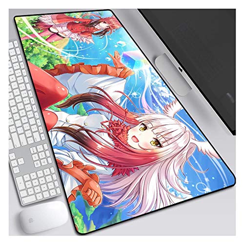 IGIRC Mauspad Tierfreund Speed ​​Gaming Mauspad |XXL Mousepad | 900 x 400mm Großformat | 3 mm Dicke Basis | Perfekte Präzision und Geschwindigkeit, H von IGIRC