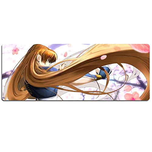 Mauspad Totes oder rohes Geschwindigkeits-Spiel Mousepad |XXL Mousepad | 800 x 300mm Großformat | 2 mm Dicke Basis | Perfekte Präzision und Geschwindigkeit, X von Hemore