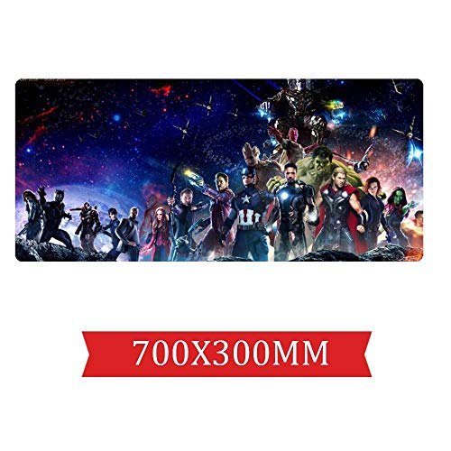 Mauspad Unendlichkeits-Kriegs-Geschwindigkeits-Spiel Mauspad |XXL Mousepad | 700 x 300mm Großformat | 2 mm Dicke Basis | Perfekte Präzision und Geschwindigkeit, L Mauspad Unendlichkeits-Kriegs-Geschwindigkeits-Spiel Mauspad |XXL Mousepad | 700 x 300mm Großformat | 2 mm Dicke Basis | Perfekte Präzision und Geschwindigkeit, L von IGIRC