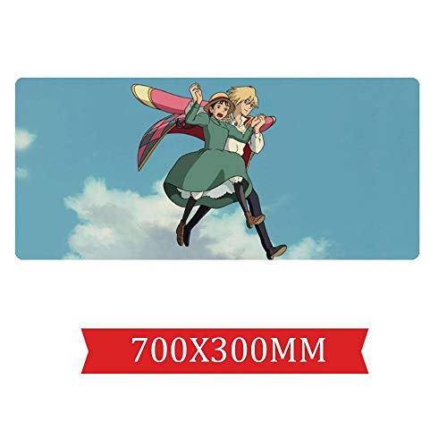Mauspad Heulens bewegliches Schloss-Geschwindigkeits-Spiel Mauspad |XXL Mousepad | 700 x 300mm Großformat | 2 mm Dicke Basis | Perfekte Präzision und Geschwindigkeit, C Mauspad Heulens bewegliches Schloss-Geschwindigkeits-Spiel Mauspad |XXL Mousepad | 700 x 300mm Großformat | 2 mm Dicke Basis | Perfekte Präzision und Geschwindigkeit, C von IGIRC