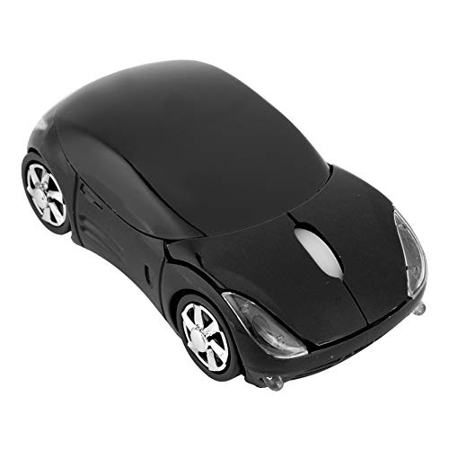 IGKE 1600DPI Mobile Mouse Optische Maus, Tragbare Gaming-Maus USB Unifying Receiver Drahtlose Computermaus, Drahtlose Maus, Maus 2.4G Drahtlose tragbare Maus für Mac für(Black) von banapoy