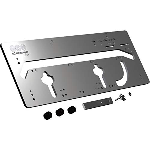 Frässchablone FK650-SCH für Arbeitsplattenverbinder, Kunststoff von IGM