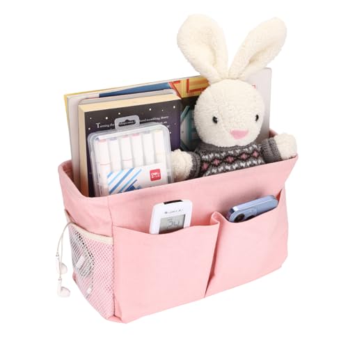 IGNPION Hängeaufbewahrung aus Segeltuch, Betttaschen, Körbe, verstellbares Klebeband, Schlafsaal, Bett-Organizer, Caddy Mehrzweck-Hänge-Aufbewahrungstasche für Zuhause, Büro, Schule, Wohnheim, IGNPION Hängeaufbewahrung aus Segeltuch, Betttaschen, Körbe, verstellbares Klebeband, Schlafsaal, Bett-Organizer, Caddy Mehrzweck-Hänge-Aufbewahrungstasche für Zuhause, Büro, Schule, Wohnheim, von IGNPION