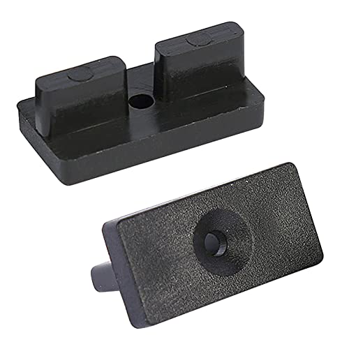 100st WPC Clips, 10mm Versteckte Befestigung Abstandshalter Clip, Terrassenclips Kunststoff für WPC/BPC Dielen, Terrassendielen Terrassenclips mit Schrauben wpc clips (10 MM) von IGTOPS