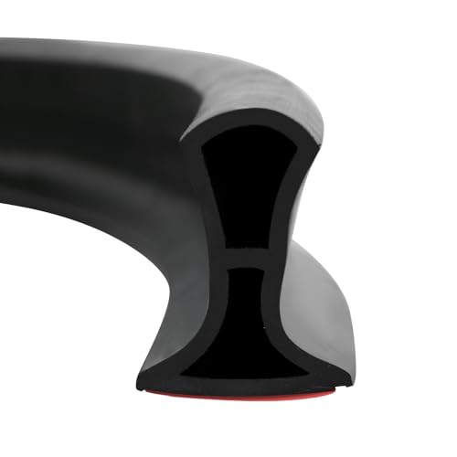 Duschschwellen Selbstklebend, Schwallschutzleiste Dusche, Silikon Duschdichtung, Dusche Wasserstopper, Wasserbarriere Damm für Dusche Boden, Bad und Küche (Schwarz, 2M) von IGTOPS