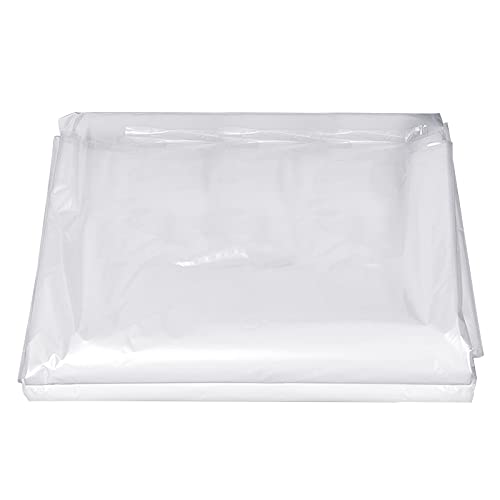 IGTOPS 2 x15m Gewächshausfolie, Polyethylenfolie Transparent Gewächshausfolie, Gartenfolie aus Polyethylen, Klarsicht Folientunnel Folie Gewächshaus von IGTOPS