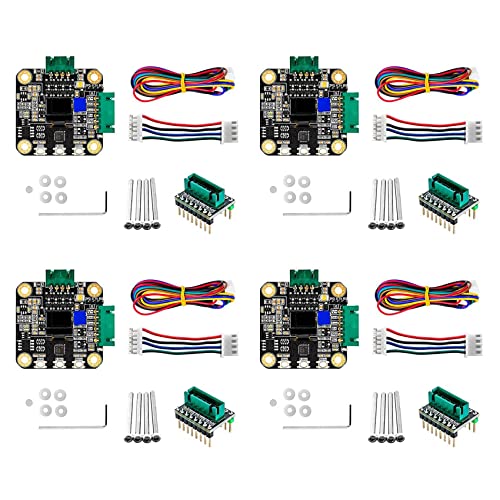 IGUATU 4X NEMA 17 Schrittmotor Treiber Kit MKS SERVO42C PCBA Platine Ultra Leise, CNC Teile zur Verhinderung verlorener Schritte IGUATU 4X NEMA 17 Schrittmotor Treiber Kit MKS SERVO42C PCBA Platine Ultra Leise, CNC Teile zur Verhinderung verlorener Schritte von IGUATU