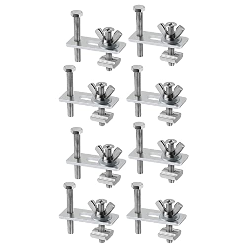 IGUATU 8 Stück T-Track-Klemme, Mini-T-Schienen-Halte-Kit, kompatibel mit 3018-PRO, 3018-PROVer, 1810-PRO CNC-Fräsmaschine IGUATU 8 Stück T-Track-Klemme, Mini-T-Schienen-Halte-Kit, kompatibel mit 3018-PRO, 3018-PROVer, 1810-PRO CNC-Fräsmaschine von IGUATU