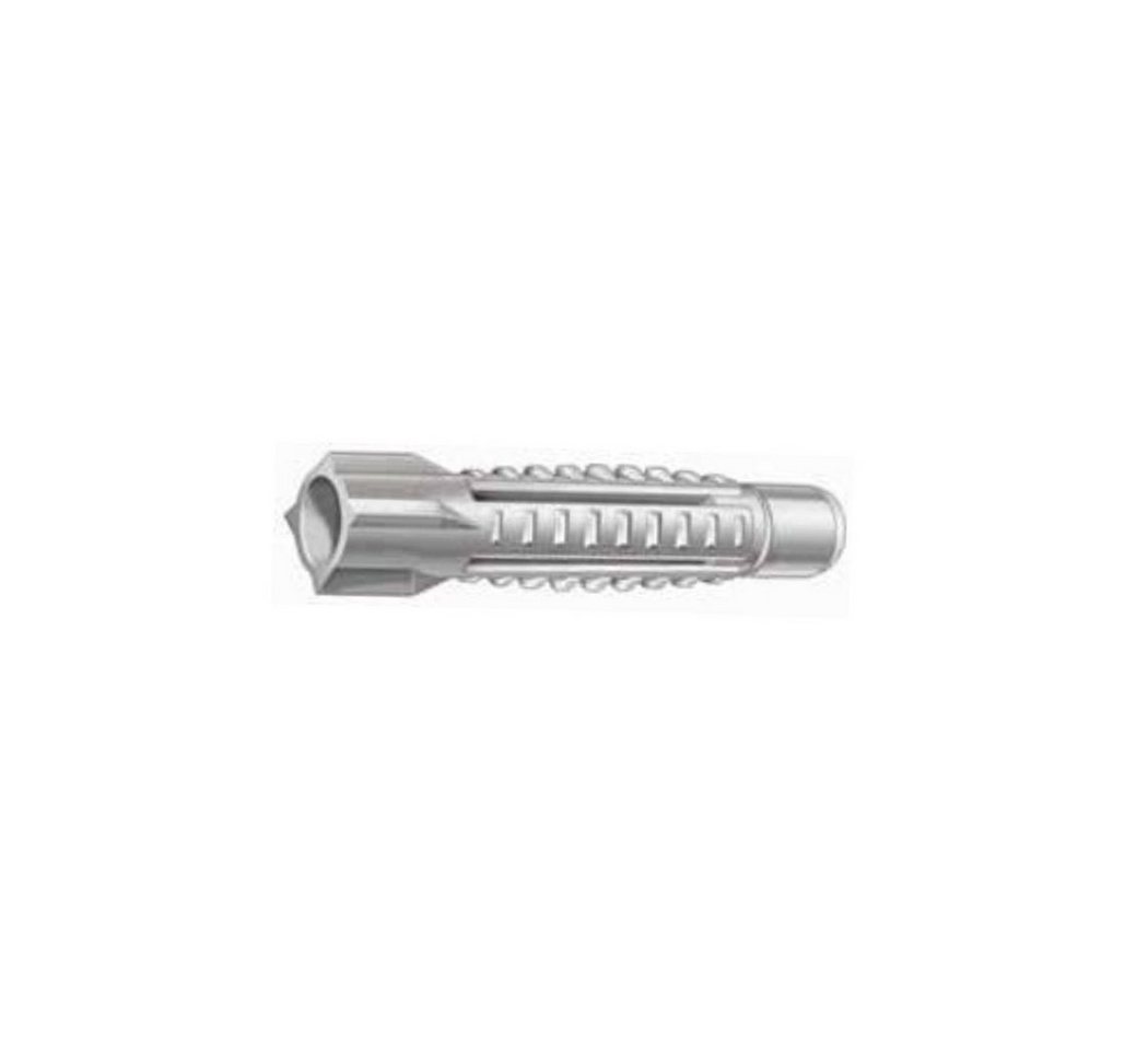 IGcons Universaldübel 500x Megadübel 6mm M6 ohne Kragen Nylon Dübel 6x40 grau Schrauben, M6 x 40 mm, (500-tlg) von IGcons