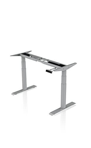 - AGIL - Graues Premium Gestell mit Doppelmotor für einen ergonomischen Schreibtisch - Memoryspeicher - Elektrisch Höhenverstellbarer Schreibtisch für Kinder und Erwachsene - stufenlos verstellbar - AGIL - Graues Premium Gestell mit Doppelmotor für einen ergonomischen Schreibtisch - Memoryspeicher - Elektrisch Höhenverstellbarer Schreibtisch für Kinder und Erwachsene - stufenlos verstellbar von IH Engineering BV