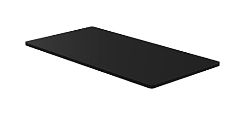 - AGIL - hochwertige Schwarzfarbene Tischplatte für ergonomische höhenverstellbare Schreibtische - 140 x 70 x 2,5 cm - passend für elektrisch stufenlos höhenverstellbare Schreibtische der Marke AGIL von IH Engineering BV