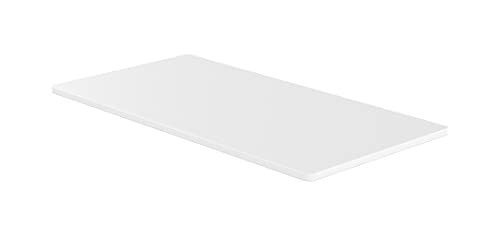 - AGIL - hochwertige Weißfarbene Tischplatte für ergonomische höhenverstellbare Schreibtische - 140 x 70 x 2,5 cm - passend für elektrisch stufenlos höhenverstellbare Schreibtische der Marke AGIL von IH Engineering BV