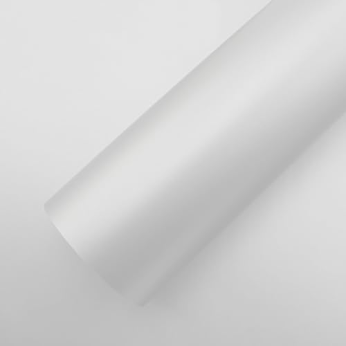 Inoverhome Möbel-Klebefolie Weiß Glanz – 152 x 200 cm | Selbstklebende Möbelfolie, wasserfest & blasenfrei dank Luftkanäle | Mehrzweck Deko-Folie | Küchenfolie für Möbel & Küchenfronten von IH Engineering BV