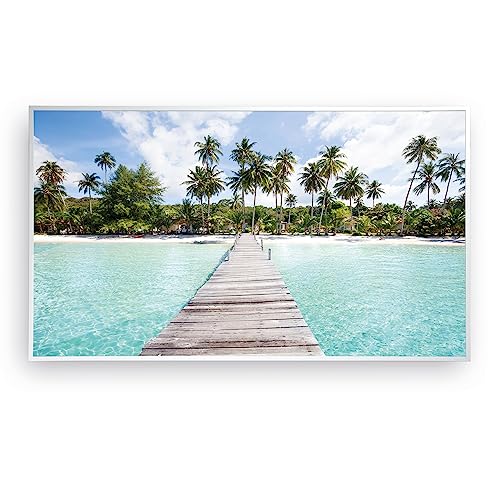 WANDURLAUB - Landschafts Bilder auf Acryl - XXL Bild - 60x50 cm Acrylglas - hochwertiger weißer Aluminum Rahmen inkl. Wandhalterung - Ultra HD Druck - Made in Germany - Steg Thailand 4 von IH Engineering BV