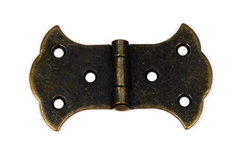 4 Stücke 80x50mm Scharniere Eisen Alt Gold Beschläge im restaurierungsshop Antik Veraltete Beschläge Vintage Schabby Messing Tür Möbelband 4 Stücke 80x50mm Scharniere Eisen Alt Gold Beschläge im restaurierungsshop Antik Veraltete Beschläge Vintage Schabby Messing Tür Möbelband von IHC