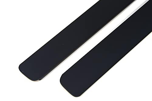 Endleiste Winkelleiste Seiteleiste Arbeitsplatte Küche Schwarz 28mm Aluminium (Links+Rechts 28mm OHNE SCHRAUBENLÖCHER) von IHC