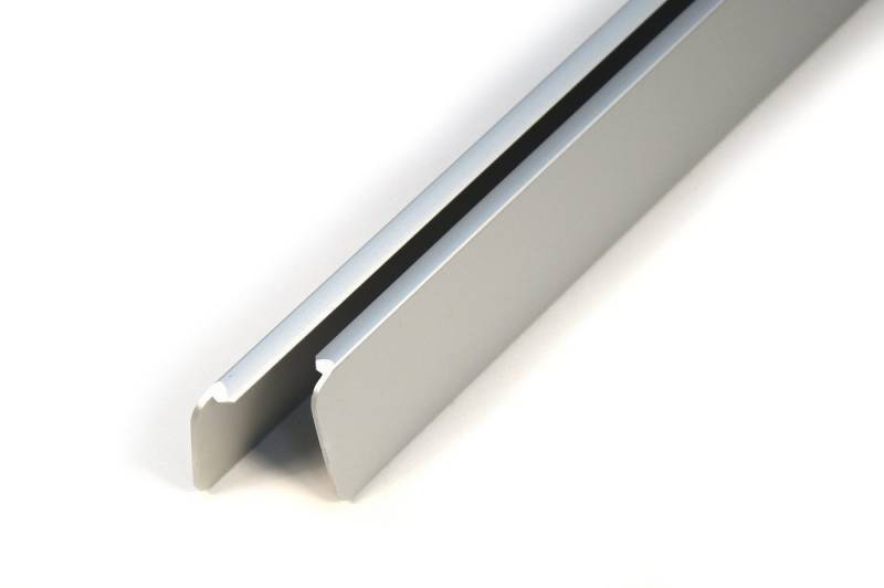 IHC Arbeitsplatte 38mm 650mm Endleiste Winkelleiste Seiteleiste Arbeitsplatte Aluminium von IHC