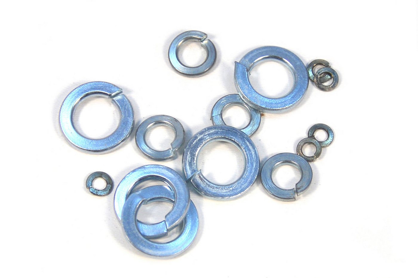 IHC Federring DIN 127 Sprengringe Federscheiben Unterlegscheiben Scheiben verzinkt, 20-St. von IHC