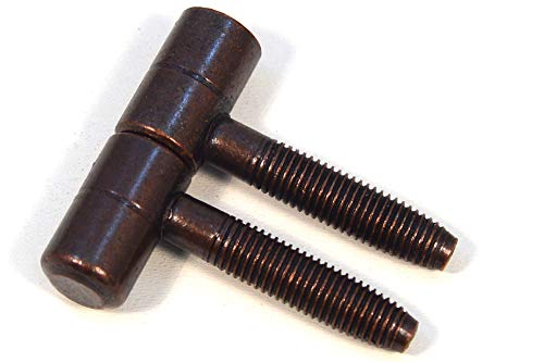 Türband Einbohrbänder Aufschraubband Tür-Scharnier Scharnier Bronze Höhe:48mm (8) von IHC
