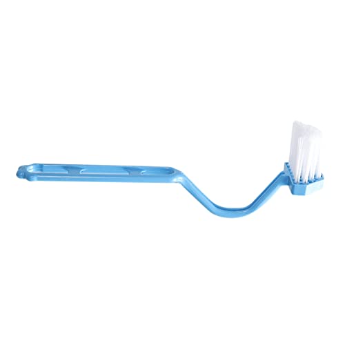 1PC Blue Brush Kinder WC Reiniger Bend Kleine Bürste Bend Griff Sanitärbürste O Weiche Bürste (Blau, Einheitsgröße) von IHEHUA
