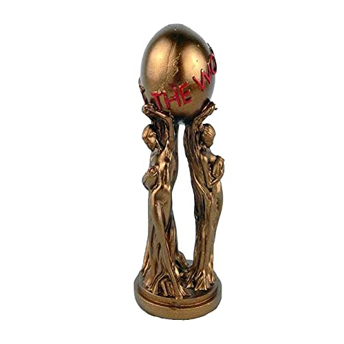 Dekoration Harz Harz Trophäe Skulptur Statue Ornament Statue Your is World Home Decor Garten Zwerge Outdoor von IHEHUA