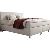 Boxspringbett Gent 180x200cm Silbergrau BEZ-176626 von IHG