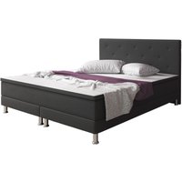 IHG Boxspringbett Esra 180x200 Webstoff Anthrazit von IHG