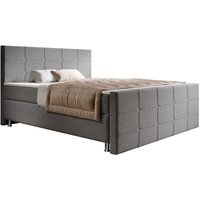 IHG Boxspringbett Florenz 180x200cm Webstoff Grau von IHG