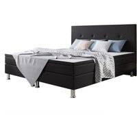 Boxspringbett Jump 180x200 Webstoff Schwarz Typ 2 von IHG