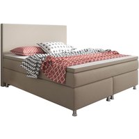 IHG Boxspringbett King Size 180x200 cm Webstoff Muddy von IHG