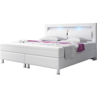 Boxspringbett MILANO ca. 180x200cm- Weiß von IHG