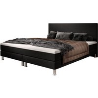 Boxspringbett Sunny Plus 180x200 Webstoff Schwarz von IHG