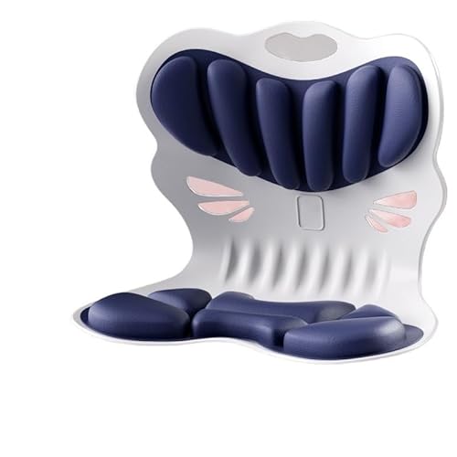 Ergonomisches Lendenkissen aus Memory-Schaum, integriertes Lendenkissendesign for Autositze, atmungsaktive und dekomprimierende Unterstützung der Lendenwirbelsäule, lindert Schmerzen in Taille und Sch Ergonomisches Lendenkissen aus Memory-Schaum, integriertes Lendenkissendesign for Autositze, atmungsaktive und dekomprimierende Unterstützung der Lendenwirbelsäule, lindert Schmerzen in Taille und Sch von IHGVVING