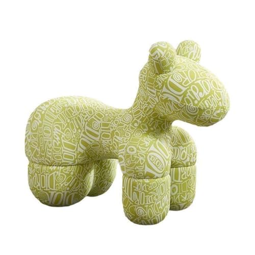 Pony Lazy Wohnzimmer-Sofastuhl, Schuhbank, Wohndekoration, bequemer Stuhl for zu Hause, kann drinnen oder draußen aufgestellt werden, geeignet for Wohnzimmer-Dekorationsmöbel (grau)(Multi-colored,85*4 von IHGVVING