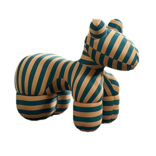Pony Lazy Wohnzimmer-Sofastuhl, Schuhbank, Wohndekoration, bequemer Stuhl for zu Hause, kann drinnen oder draußen aufgestellt werden, geeignet for Wohnzimmer-Dekorationsmöbel (grau)(Multi-colored 7,80 von IHGVVING