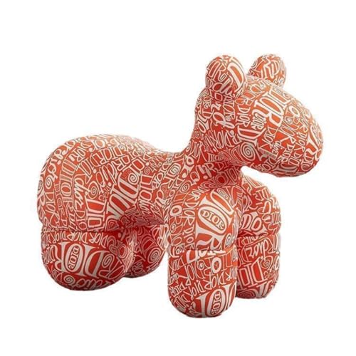 Pony Lazy Wohnzimmer-Sofastuhl, Schuhbank, Wohndekoration, bequemer Stuhl for zu Hause, kann drinnen oder draußen aufgestellt werden, geeignet for Wohnzimmer-Dekorationsmöbel (grau)(Multi-colored 2,80 von IHGVVING