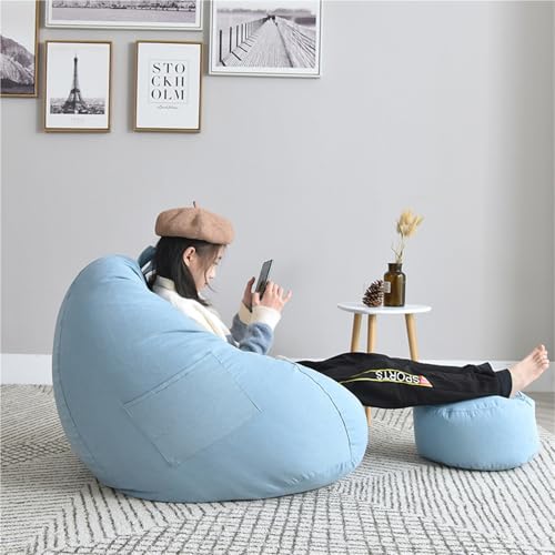 Verschiedene Arten von Plüsch-Lazy-Sofas, umweltfreundliche Partikel, atmungsaktives Material, weich und hautfreundlich, for den Innen- und Außenbereich geeignet, Perfekter und bequemer Freizeitstuhl von IHGVVING