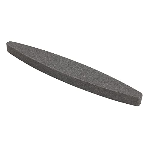 IHIGOGOFA Wetzstein Messerschärfer 230 mm, Körnung 180 Schleifstein Axt und Messer, Bootsform Schärfer Abziehstein für Schärfen Gartengeräte Küchenmesser Meißel Äxte (Schwarz) von IHIGOGOFA