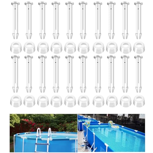 IHLOOTD Pool Verbindungsstifte Dichtungen Oberirdische Runde Rechteckige Rahmenschwimmbäde Anschlüsse (5.5cm/2.16in) von IHLOOTD