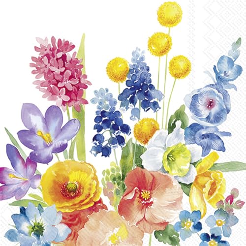 IHR Ideal Home Range Cocktail-Servietten, Einweg-Servietten, 3-lagig, Papier, 12,7 x 12,7 cm, Early Magic, 20 Stück IHR Ideal Home Range Cocktail-Servietten, Einweg-Servietten, 3-lagig, Papier, 12,7 x 12,7 cm, Early Magic, 20 Stück von IHR Ideal Home Range