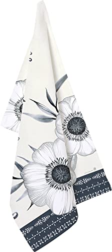 IHR Ideal Home Range - Geschirrtuch (Textil) Holly Flower Cream L 70 cm x B 50 cm von IHR Ideal Home Range