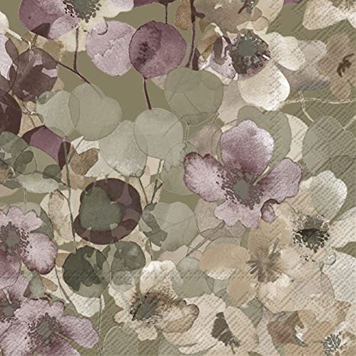 IHR Ideal Home Range - Papierservietten BLUNA mauve 20 St. Lunch-Servietten 33 cm x 33 cm IHR Ideal Home Range - Papierservietten BLUNA mauve 20 St. Lunch-Servietten 33 cm x 33 cm von IHR Ideal Home Range