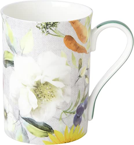 IHR - BOB 993166 - Kaffee Becher, Karel, Porzellan, Bone China, 10,5cm x 8cm, spülmaschinen- und mikrowellengeeignet, 375ml von IHR