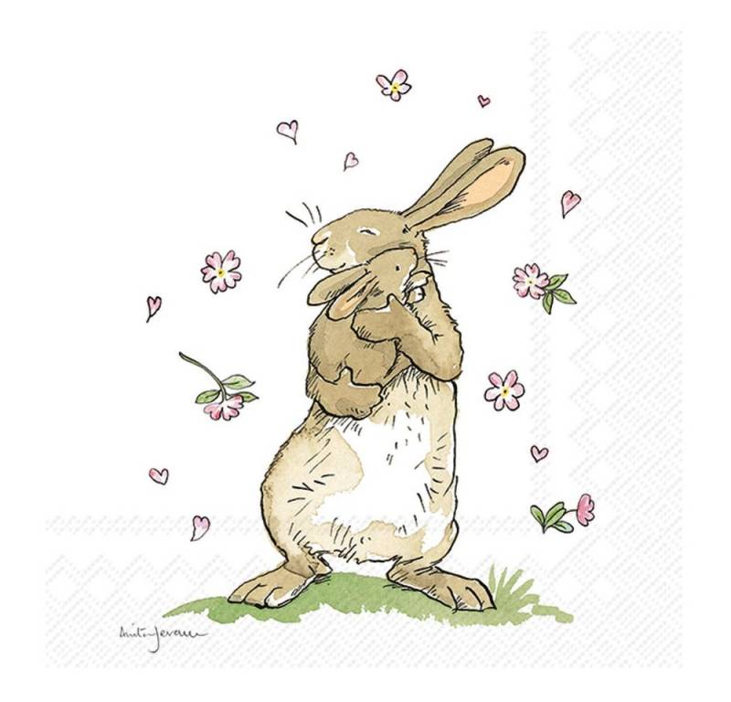 IHR Papierserviette Forever Together, (20 St), 33 cm x 33 cm von IHR