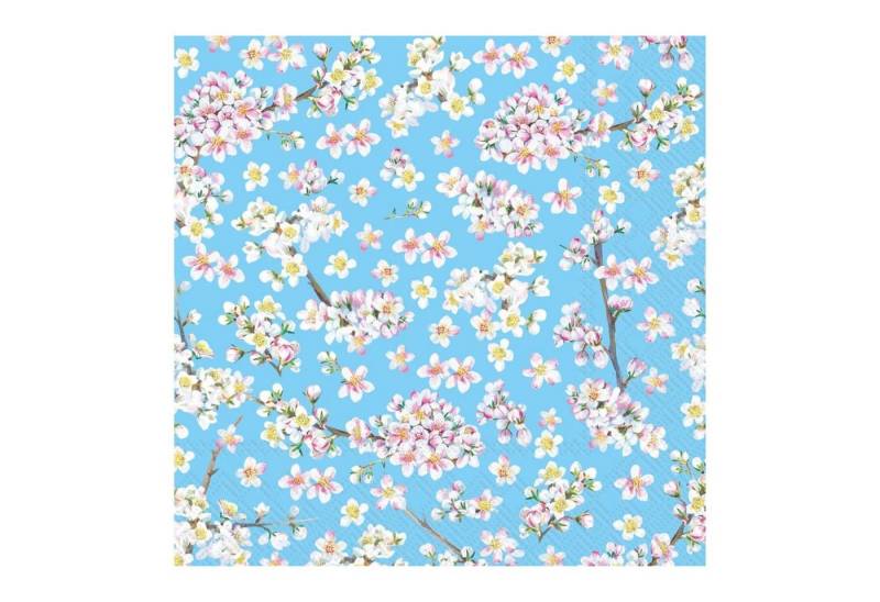 IHR Papierserviette Lunch Servietten "Harmony Forever", 20 Stück, 33x33 cm, Kirschblüten von IHR