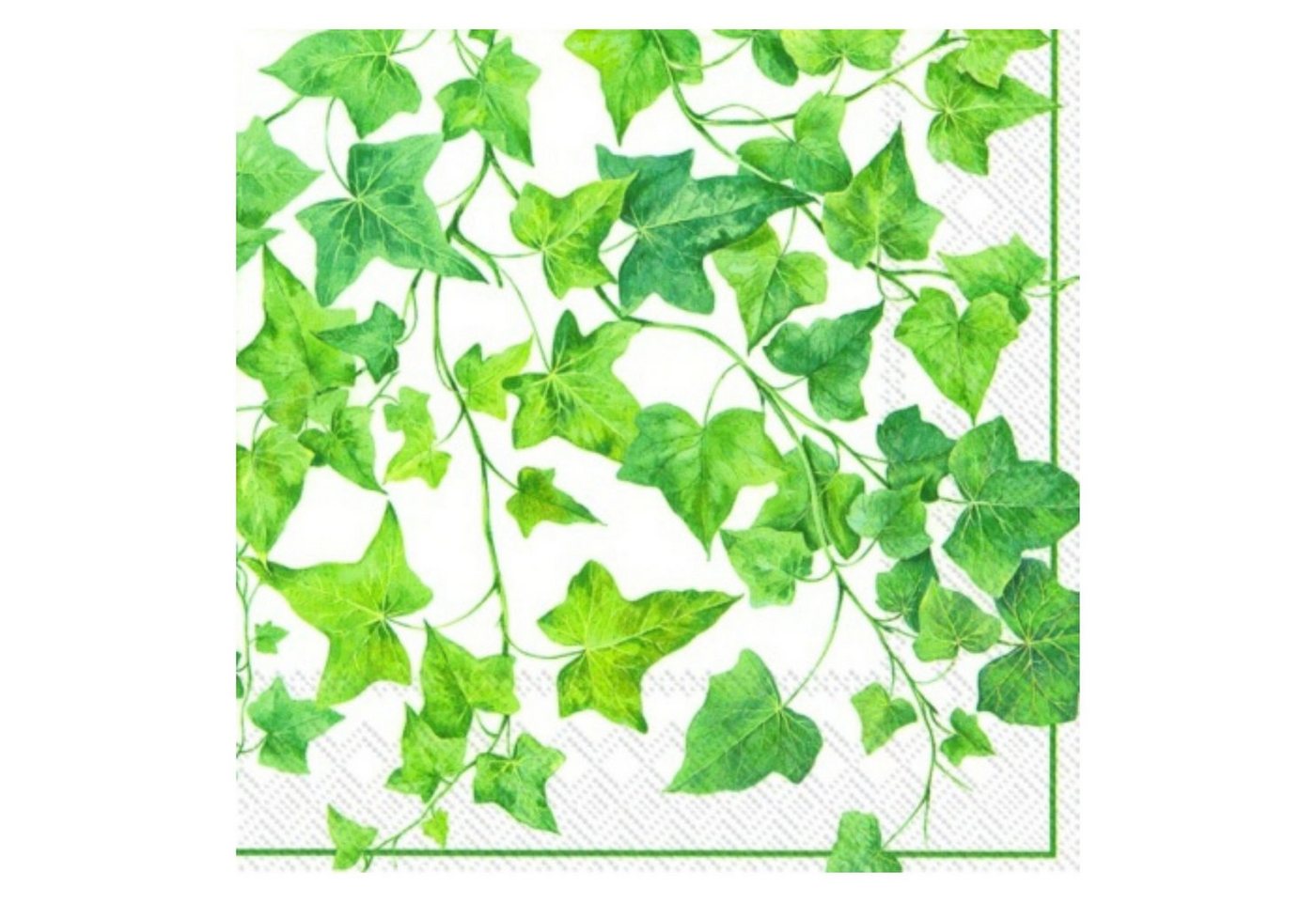 IHR Papierserviette Servietten 'Ivy Ornaments' Efeu, 20 St. von IHR