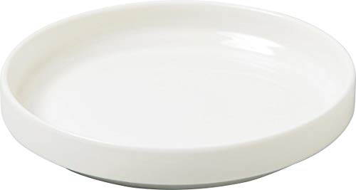 IHR Porzellan-Kerzenuntersetzer, 12 cm, Weiß von IHR